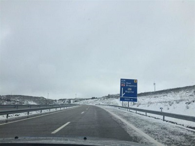 La neve ha raggiunto anche le aree interne montuose del Portogallo nella giornata di ieri. Fonte: www.meteoweb.eu