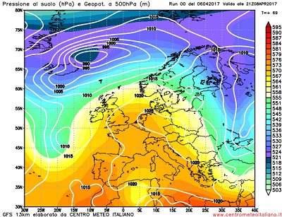 Meteo Weekend: Tempo prevalentemente stabile e mite sull'Italia grazie al campo di alta pressione