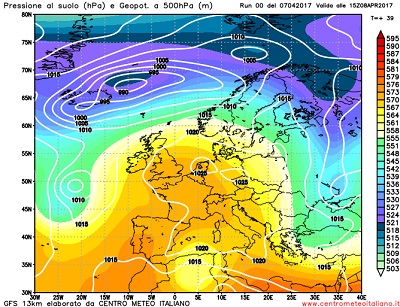 Analisi modelli 00Z: tempo stabile e prevalentemente soleggiato tranne sui settori Alpini nord-occidentali
