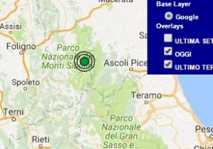 Terremoto oggi Marche