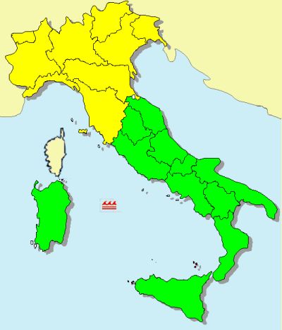 Maltempo, avviso di fenomeni intensi diffuso dall’Aeronautica Militare. Piogge, temporali e neve sui rilievi alpini nelle prossime ore 1 maggio 2017