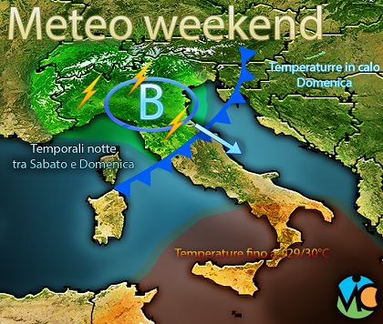 meteo weekend