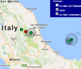 Terremoto oggi Marche 8 maggio 2017