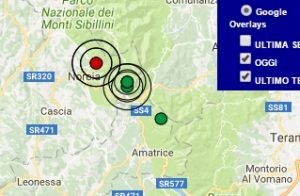 Terremoto oggi Umbria 19 maggio 2017, scossa M 3.2 provincia di Norcia - Dati Ingv