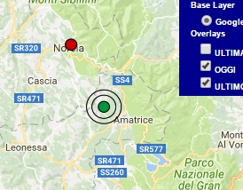 Terremoto oggi Lazio 