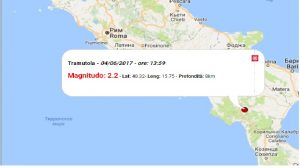 terremoto oggi