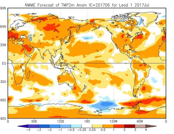 Meteo Luglio 2017, mese caldo a causa dell'anticiclone africano spesso dominante in Italia - cpc.ncep.noaa.gov Meteo Luglio 2017, mese caldo a causa dell'anticiclone africano spesso dominante in Italia - cpc.ncep.noaa.gov