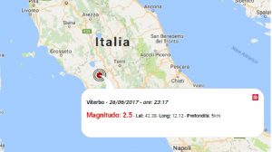 terremoto oggi