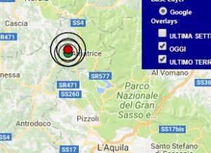Terremoto oggi Lazio 29 giugno 2017