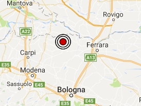 Terremoto oggi Emilia Romagna 7 luglio 2017, scossa M 2.3 provincia di Modena - Dati Ingv