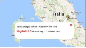 terremoto oggi
