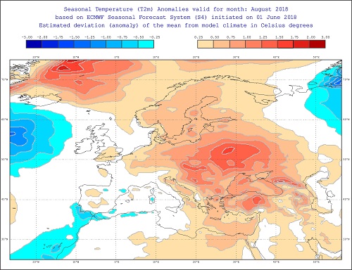Tendenza meteo luglio 2018 - effis.jrc.ec.europa.eu Tendenza meteo luglio 2018 - effis.jrc.ec.europa.eu
