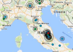 Terremoto oggi Italia 7 settembre 2017, le ultime scosse registrate - Dati Ingv