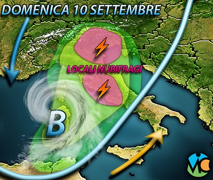 Domani scatta l'allerta meteo per il Centro Italia, punte localmente oltre i 100 mm per Toscana, Umbria e Lazio. Domani scatta l'allerta meteo per il Centro Italia, punte localmente oltre i 100 mm per Toscana, Umbria e Lazio.