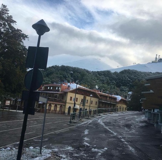 Neve nella notte al Terminillo, 20 settembre 2017 - foto di Riccardo Picuti Neve nella notte al Terminillo, 20 settembre 2017 - foto di Riccardo Picuti