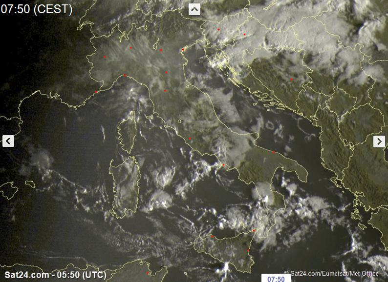 Condizioni meteo live in Italia - sat24.com Condizioni meteo live in Italia - sat24.com