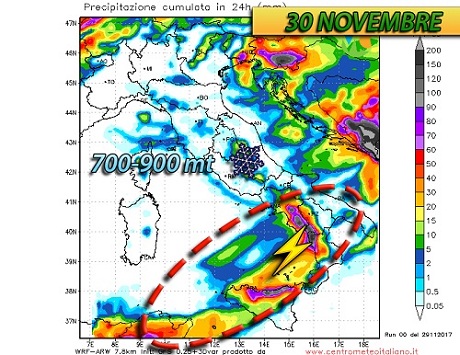 MALTEMPO ITALIA: Piogge E Forti Temporali In Spostamento Dalle Regioni ...