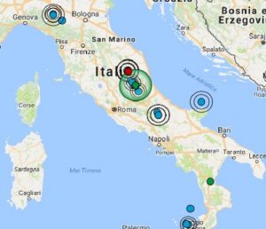Terremoto oggi Italia 5 dicembre 2017, le ultime scosse registrate - Dati Ingv