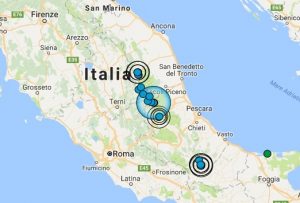 Terremoto oggi Umbria 6 dicembre 2017, scossa M 2.9 provincia di Perugia- Dati Ingv