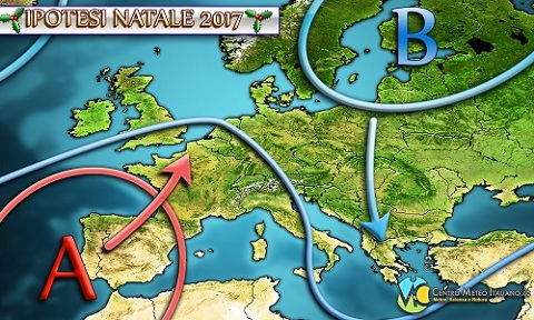 NATALE 2017: anticiclone o freddo e neve in Italia? NATALE 2017: anticiclone o freddo e neve in Italia?