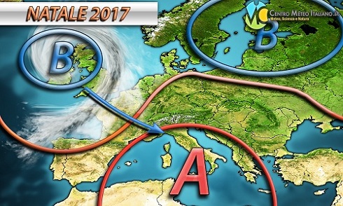 Previsioni meteo per Natale 2017