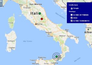 Terremoto oggi Marche 5 gennaio 2018, scossa M 2.2 provincia di Macerata - Dati Ingv