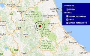 Terremoto oggi Lazio 11 gennaio 2018, scossa M 3.6 avvertita ad Amatrice, provincia di Rieti - Dati Ingv