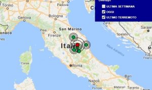 Terremoto oggi Marche 18 gennaio 2018, scossa M 3.1 provincia di Macerata - Dati Ingv