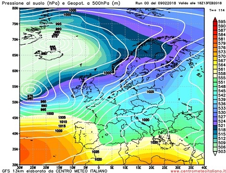 Settimana con nuove fasi di maltempo e neve anche a bassa quota
