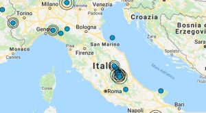 Terremoto oggi Italia 19 febbraio 2018, le ultime scosse registrate - Dati Ingv