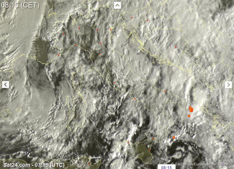Maltempo invernale con piogge e neve a bassa quota - sat24.com Maltempo invernale con piogge e neve a bassa quota - sat24.com