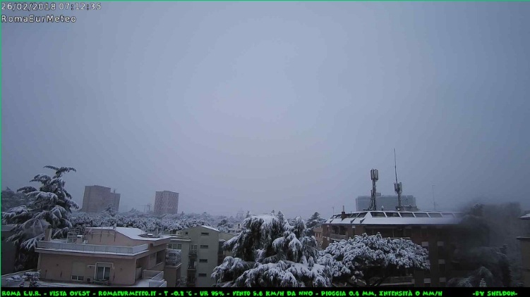 METEO ITALIA: neve su molte regioni, imbiancata anche Roma - romaeurmeteo.it METEO ITALIA: neve su molte regioni, imbiancata anche Roma - romaeurmeteo.it