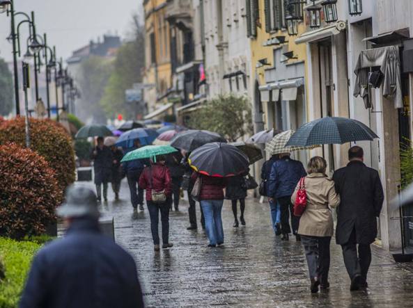 Condizioni meteo instabili o perturbate in Italia con molte piogge - bergamo.corriere.it