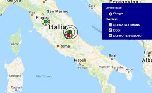 Terremoto oggi Abruzzo 14 marzo 2018, scossa M 3.0 provincia di Teramo - Dati Ingv