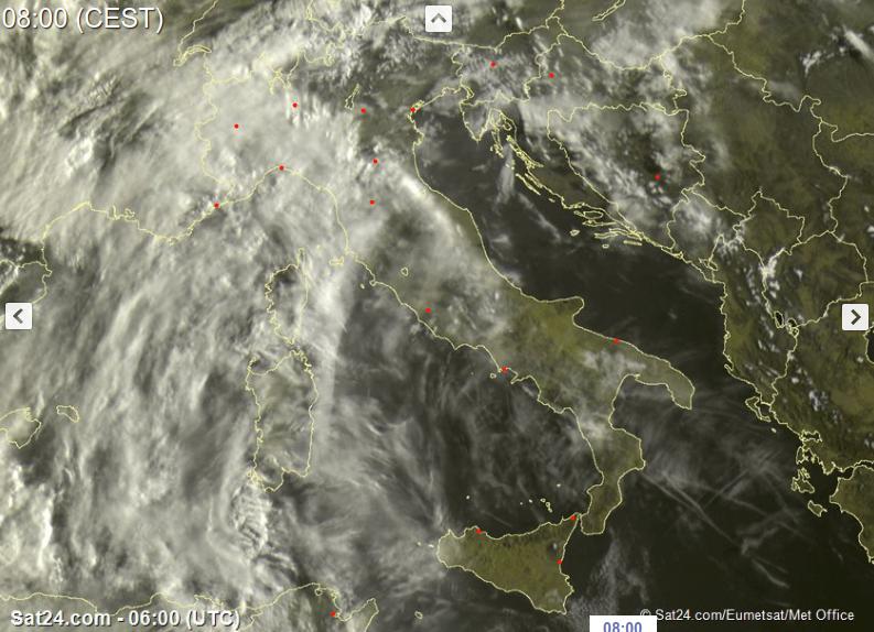 METEO LIVE: Oggi 3 Aprile Nuova Perturbazione In Arrivo Sull’Italia ...