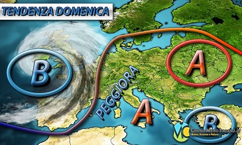Condizioni meteo stabili ma ancora per poco. Piogge e temporali da domani in Italia Condizioni meteo stabili ma ancora per poco. Piogge e temporali da domani in Italia