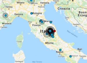 Terremoto oggi Italia 19 aprile 2018, le ultime scosse registrate - Dati Ingv