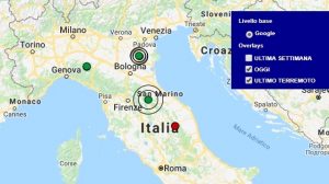 Terremoto oggi Emilia Romagna 23 aprile 2018, scossa M 3.0 provincia di Forlì Cesena - Dati Ingv