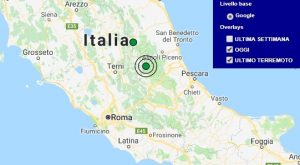 Terremoto oggi Lazio 26 aprile 2018, scossa M 2.8 ad Amatrice, provincia di Rieti - Dati Ingv