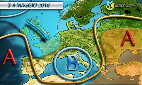 METEO PROSSIMI GIORNI: Tempo Perturbato Su Tutta Italia Con Piogge ...