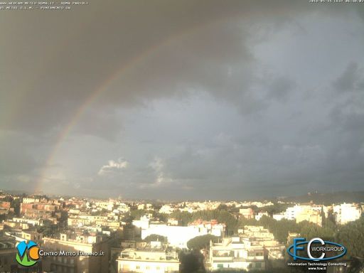 Tempo instabile su Roma con rovesci già nelle prime ore del giorno - webcam-meteo-roma.it Tempo instabile su Roma con rovesci già nelle prime ore del giorno - webcam-meteo-roma.it