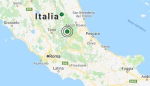 Terremoto oggi Lazio, 17 maggio 2018, scossa M 2.9 ad Amatrice, provincia di Rieti - Dati Ingv