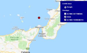 Terremoto oggi Italia 7 giugno 2018, scossa M 2.0 Tirreno meridionale - Dati Ingv