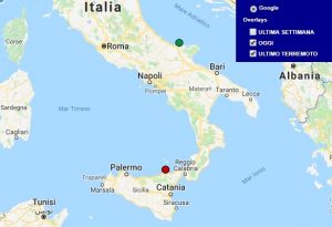 Terremoto oggi Puglia 16 giugno 2018, scossa M 2.2 provincia di Foggia - Dati Ingv
