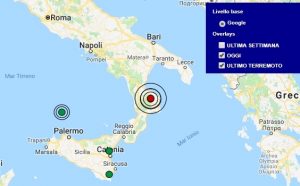 Terremoto oggi Calabria 26 giugno 2018, scossa M 3.5 provincia di Cosenza - Dati Ingv