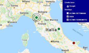 Terremoto oggi Emilia Romagna, 2 luglio 2018, scossa M 3.0 provincia di Modena - Dati Ingv