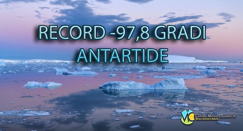 Record di freddo in Antartide