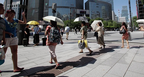 Ondata di caldo in Giappone con record di temperatura per Tokyo - eastwest