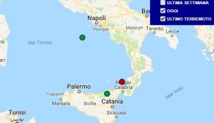 Terremoto oggi Sicilia, 31 luglio 2018, scossa M 2.0 provincia di Messina - Dati Ingv