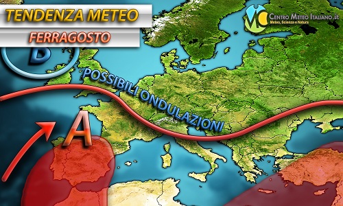 Tendenza meteo Ferragosto 2018 Tendenza meteo Ferragosto 2018